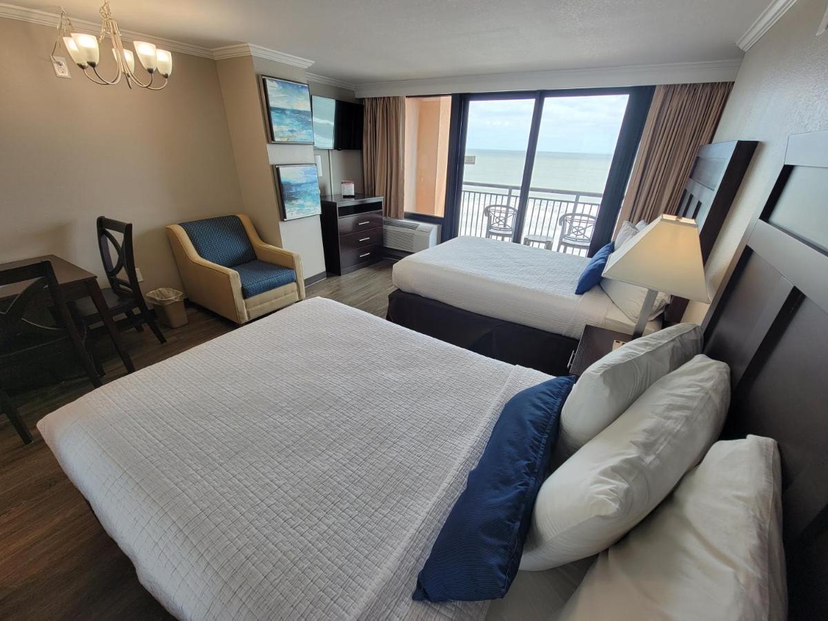 Direct Oceanfront Suite Caravelle Resort 615 Sleeps 4 Guests Myrtle Beach Room photo